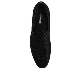 Fishman Printed Velvet Chinese Smoking Slipper Smoking Slippers