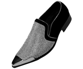 dezzy-neutral Bolano Smoking Slippers Silver / 7.5