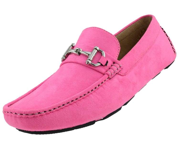 Pink Leather Shoes Hot Pink Dress Shoes For Men HOT Pink Dress