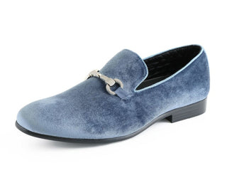 amali harrison velvet mens dress shoes blue