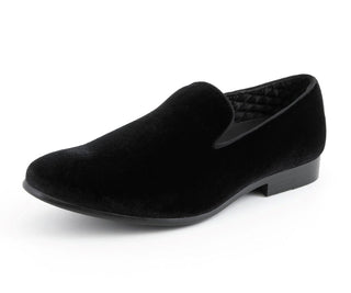 Velvet slippers for men best men's slip on dress shoes black amali aries main