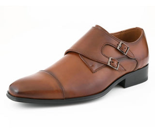 amali tucker monkstrap mens shoes brown