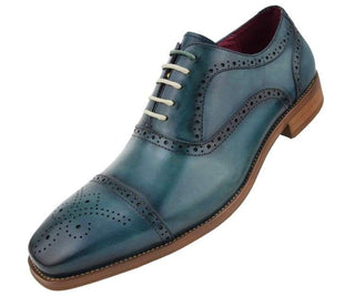 ag114 Asher Green Oxfords Teal / 7.5