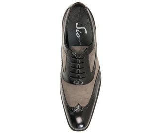 Brighton Two-Tone Wingtip Oxfords Dress Shoes Oxfords